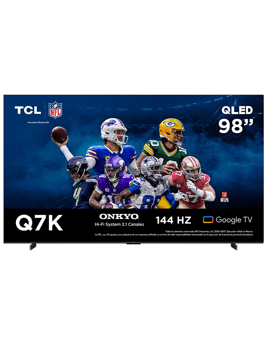 Pantalla QLED de 98 pulgadas 4K/UHD 98Q7K con Google TV