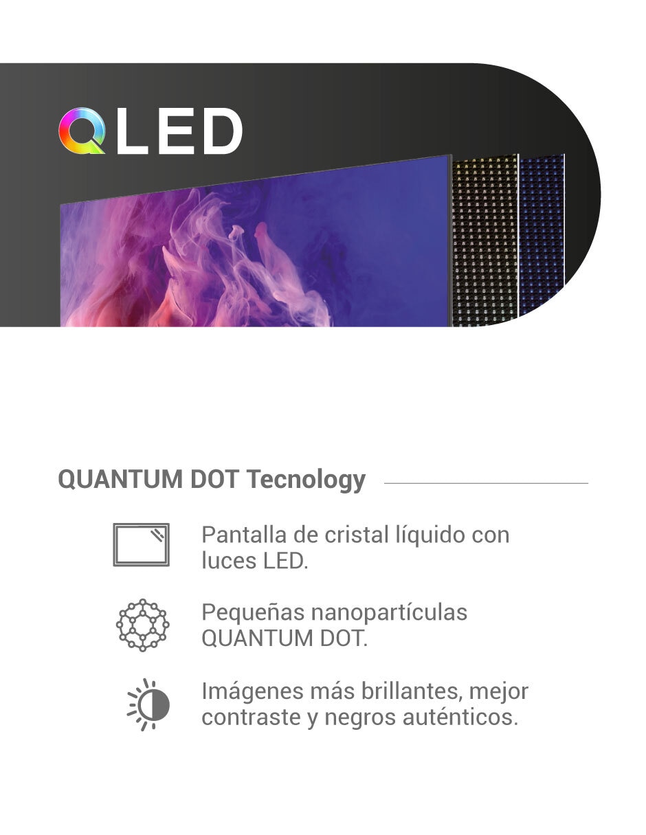 QLED de 60 pulgadas 4K/UHD HYLED6007QR con Roku TV con AI Transparente 7
