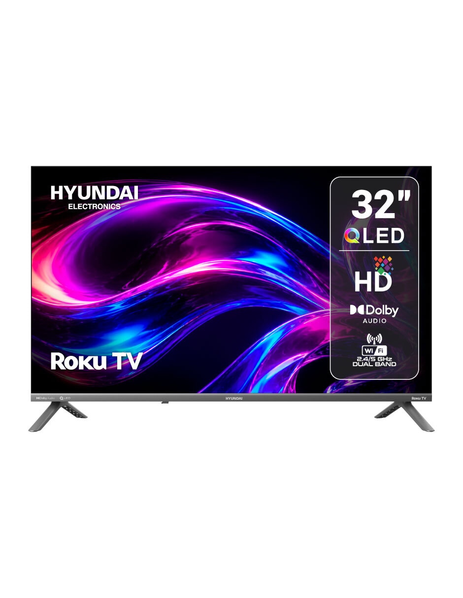 QLED de 43" Full HD HYLED4327QR con Roku TV con No aplica