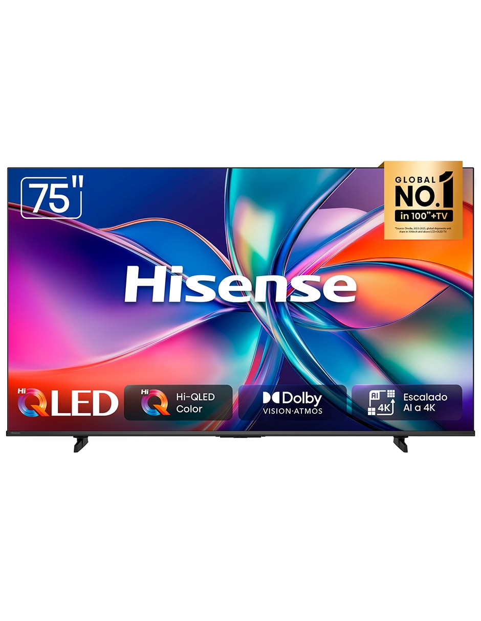 Pantalla Smart TV QLED de 75 pulgadas 4K/UHD 75QD6QV con AI Smooth Motion