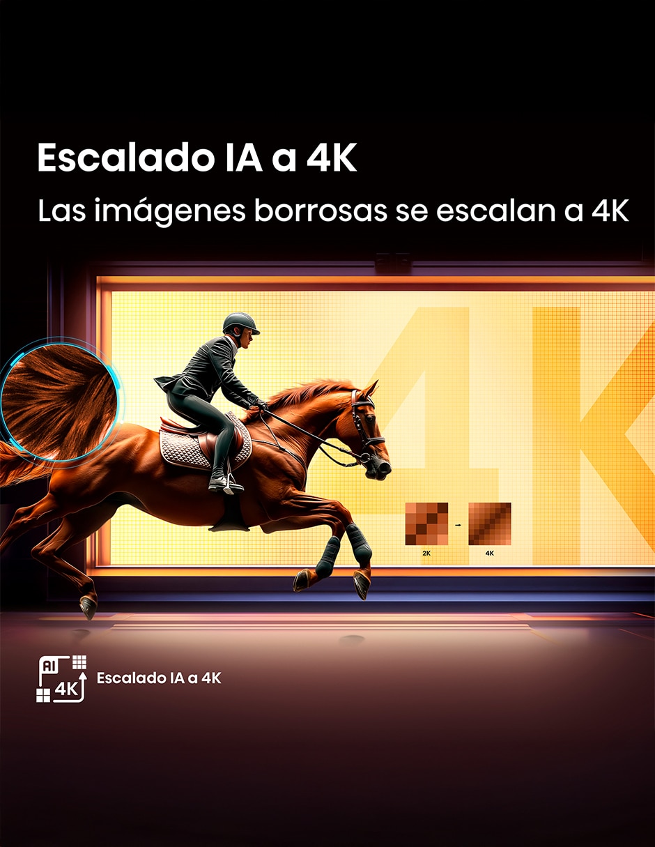 Pantalla Smart TV QLED de 75 pulgadas 4K/UHD 75QD6QV con AI Smooth Motion 4