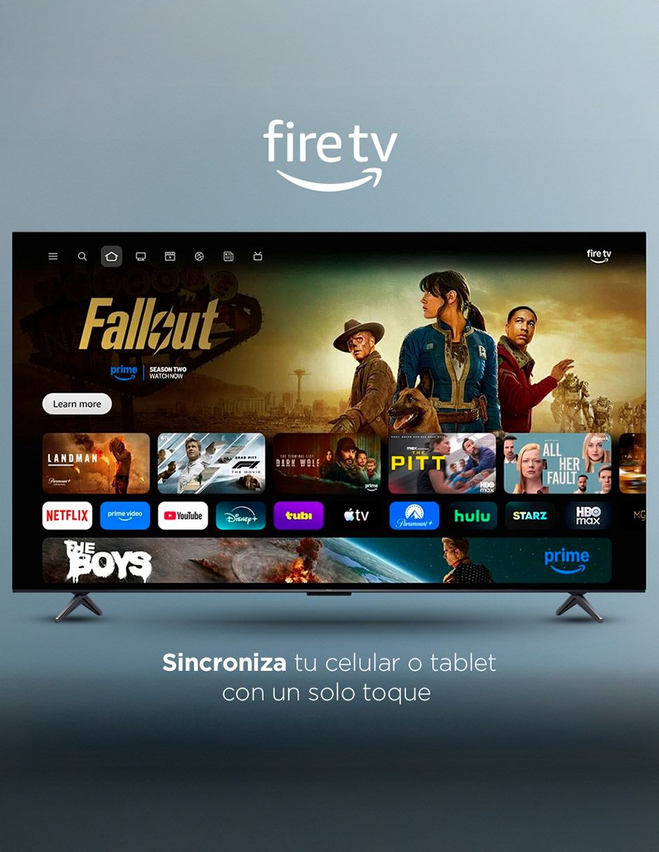 Pantalla TCL QD- mini LED de 98 pulgadas 4K/UHD 98QM64L con Fire OS