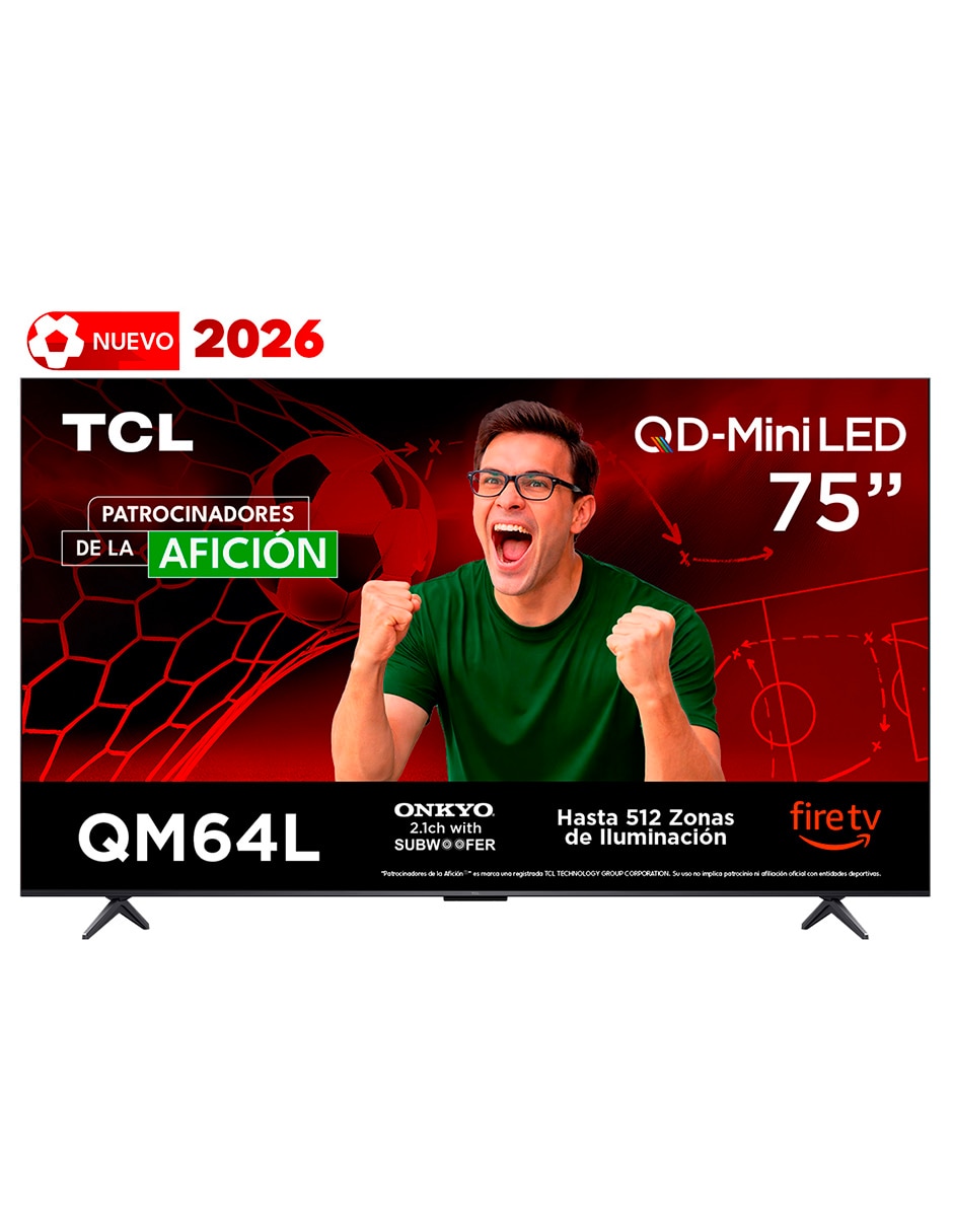 Pantalla QD- mini LED de 75 pulgadas 4K/UHD 75QM64L con Fire OS