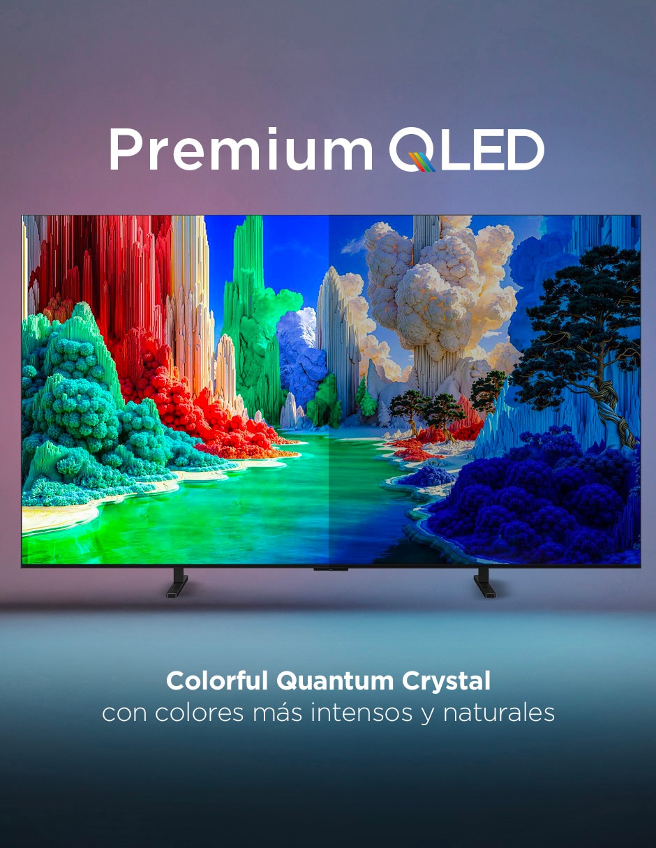 Pantalla QLED de 85 pulgadas 4K/UHD 85A400 con Google TV 14