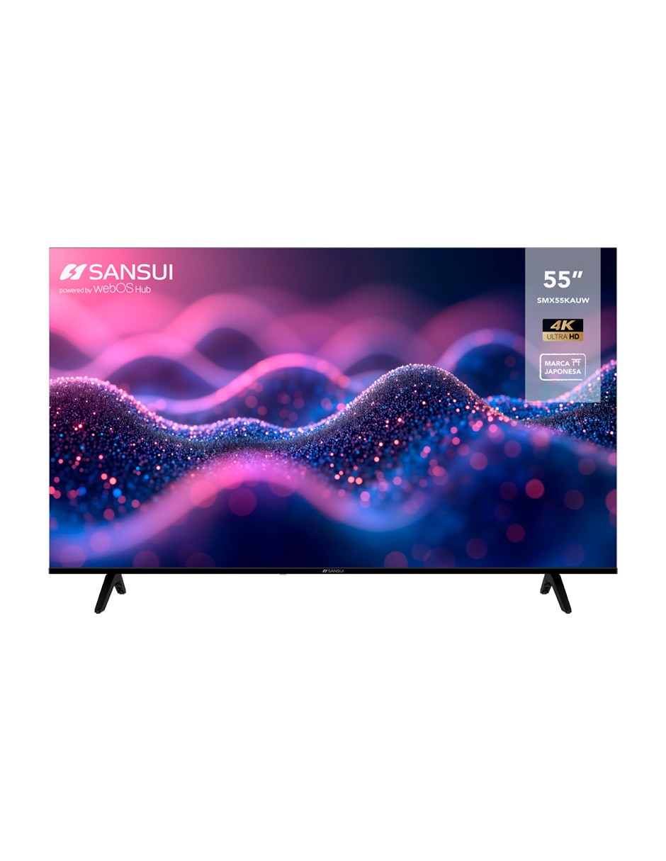 Pantalla Sansui LED de 55 pulgadas 4K/UHD con WebOS