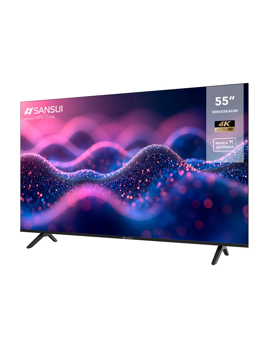Pantalla Sansui LED de 55 pulgadas 4K/UHD con WebOS