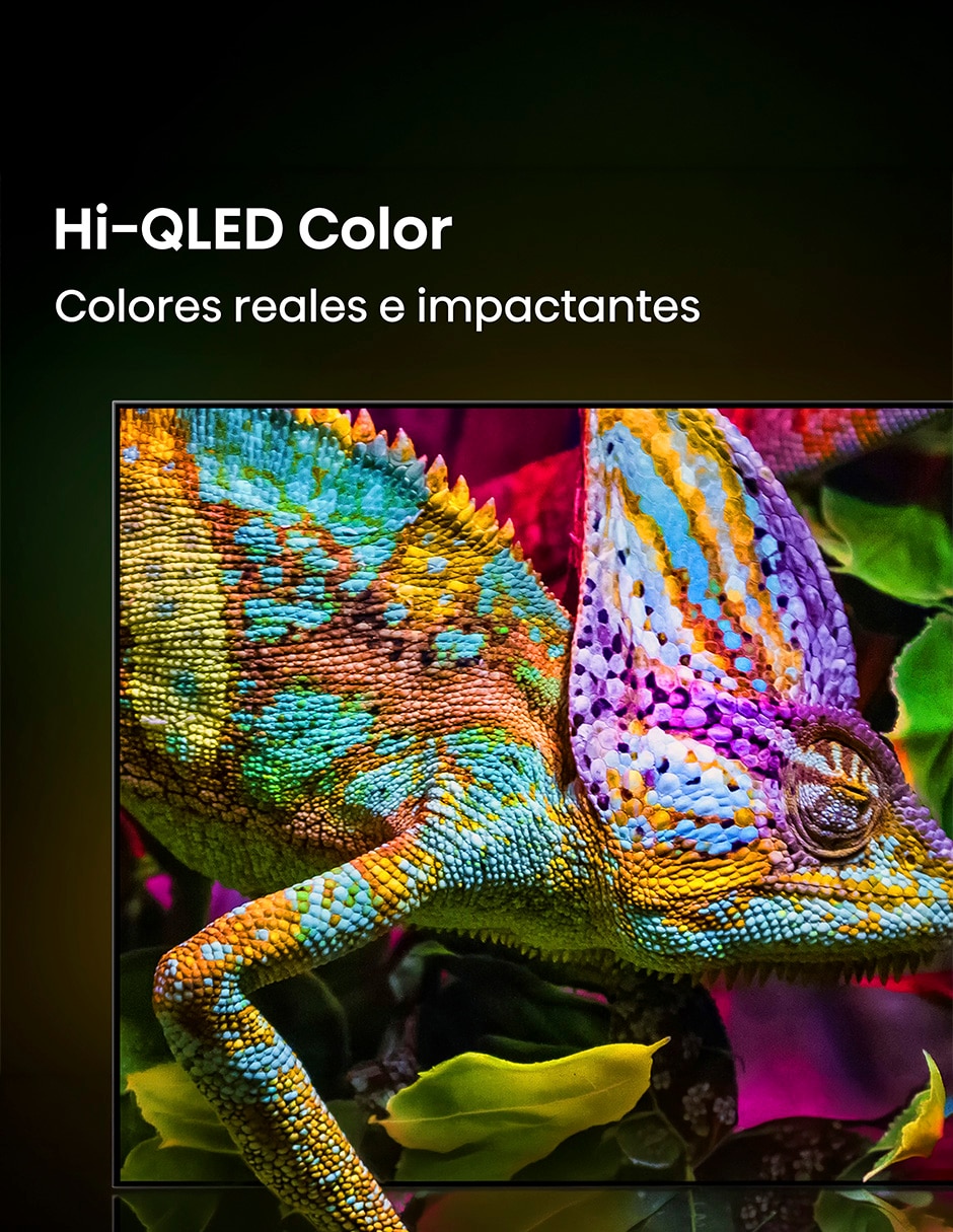 Pantalla QLED de 4K de Hisense100QD6SFM con Fire OS con AI escalado