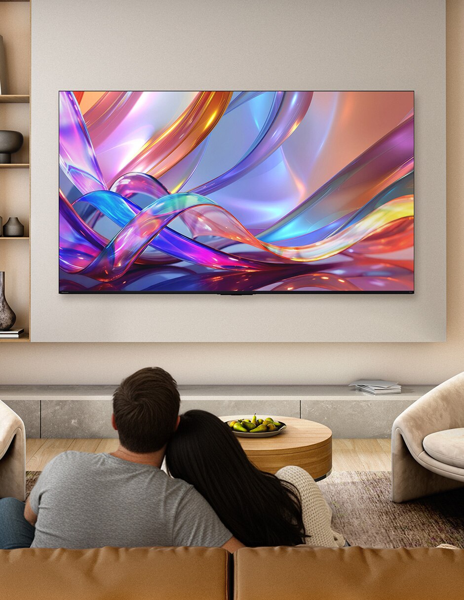 Pantalla QLED de 4K de Hisense100QD6SFM con Fire OS con AI escalado