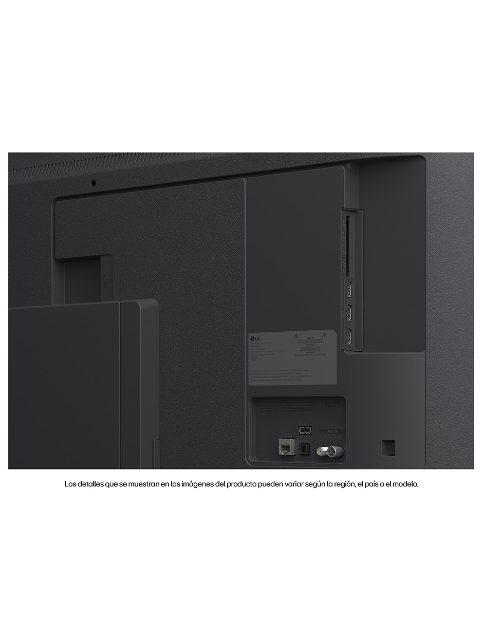 Pantalla Smart TV QNED de 55 pulgadas 4K/UHD 55QNED81BSG con AI webOS 10