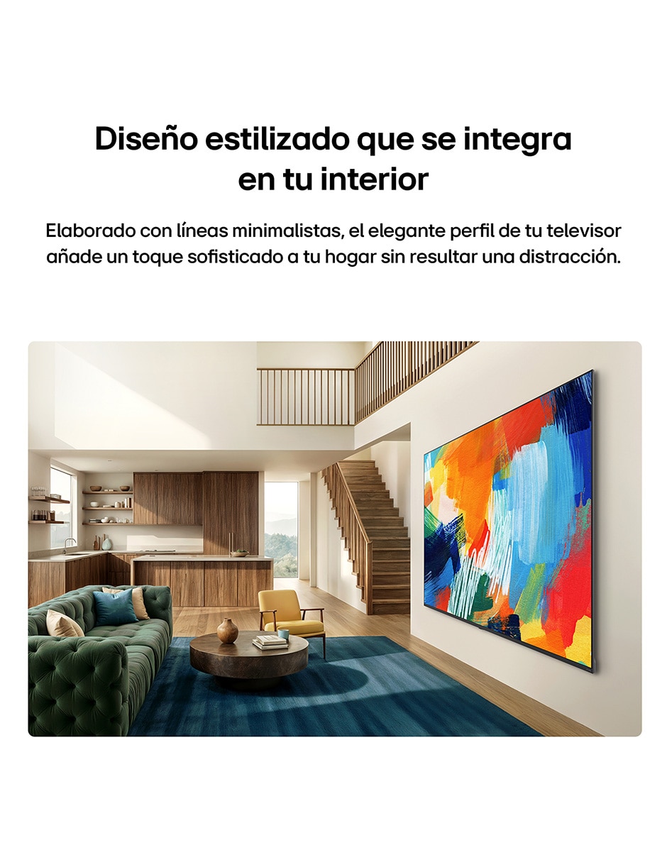 Pantalla Smart TV LG QNED de 55 pulgadas 4K/UHD 55QNED81BSG con AI webOS