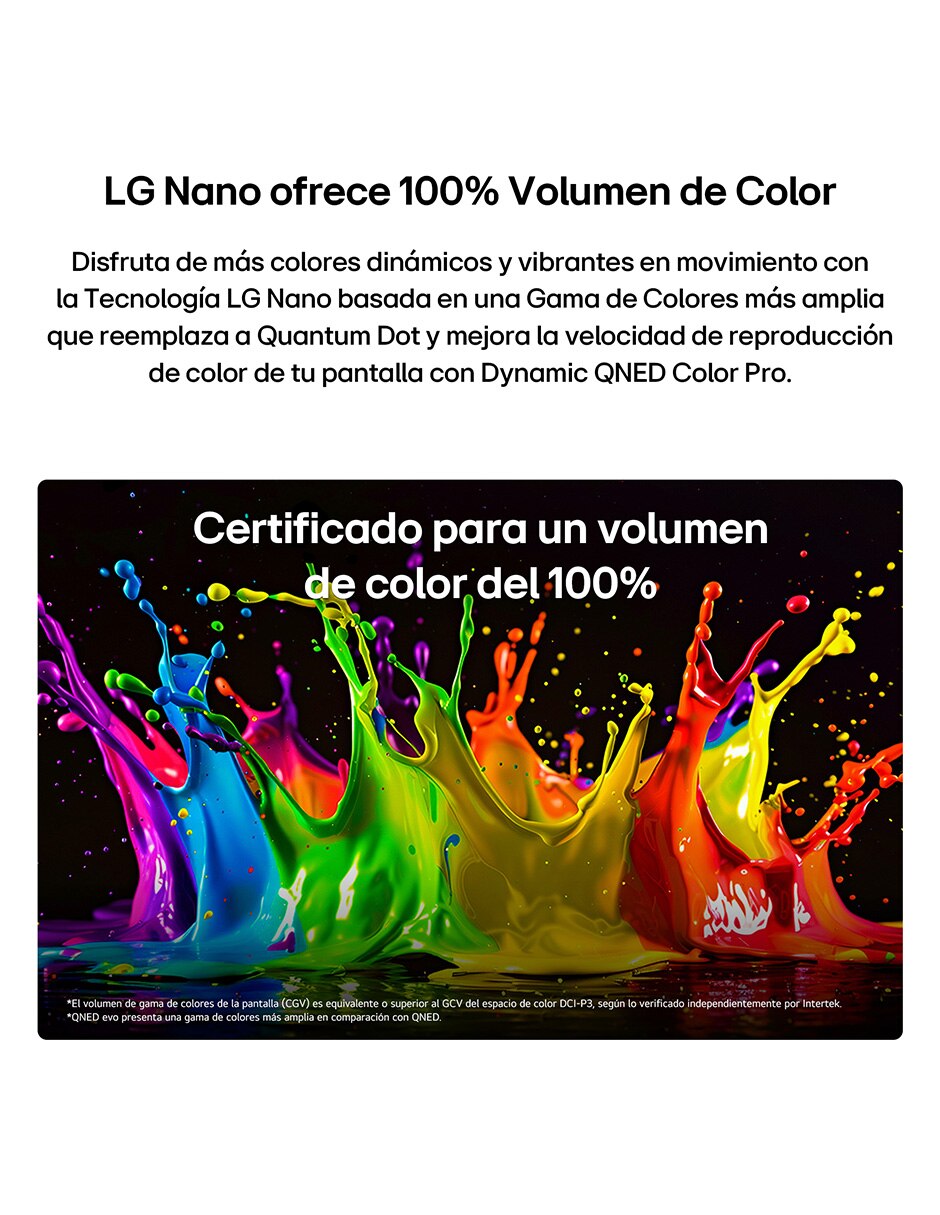 Pantalla Smart TV LG QNED de 55 pulgadas 4K/UHD 55QNED81BSG con AI webOS