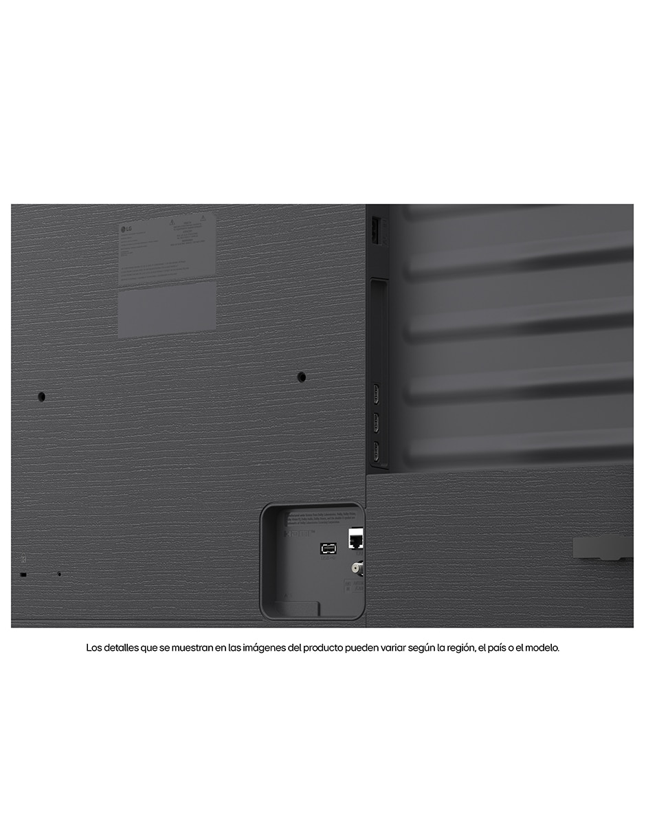 Pantalla qned de 4k/uhd 50qned71bsc con webos con ai webos