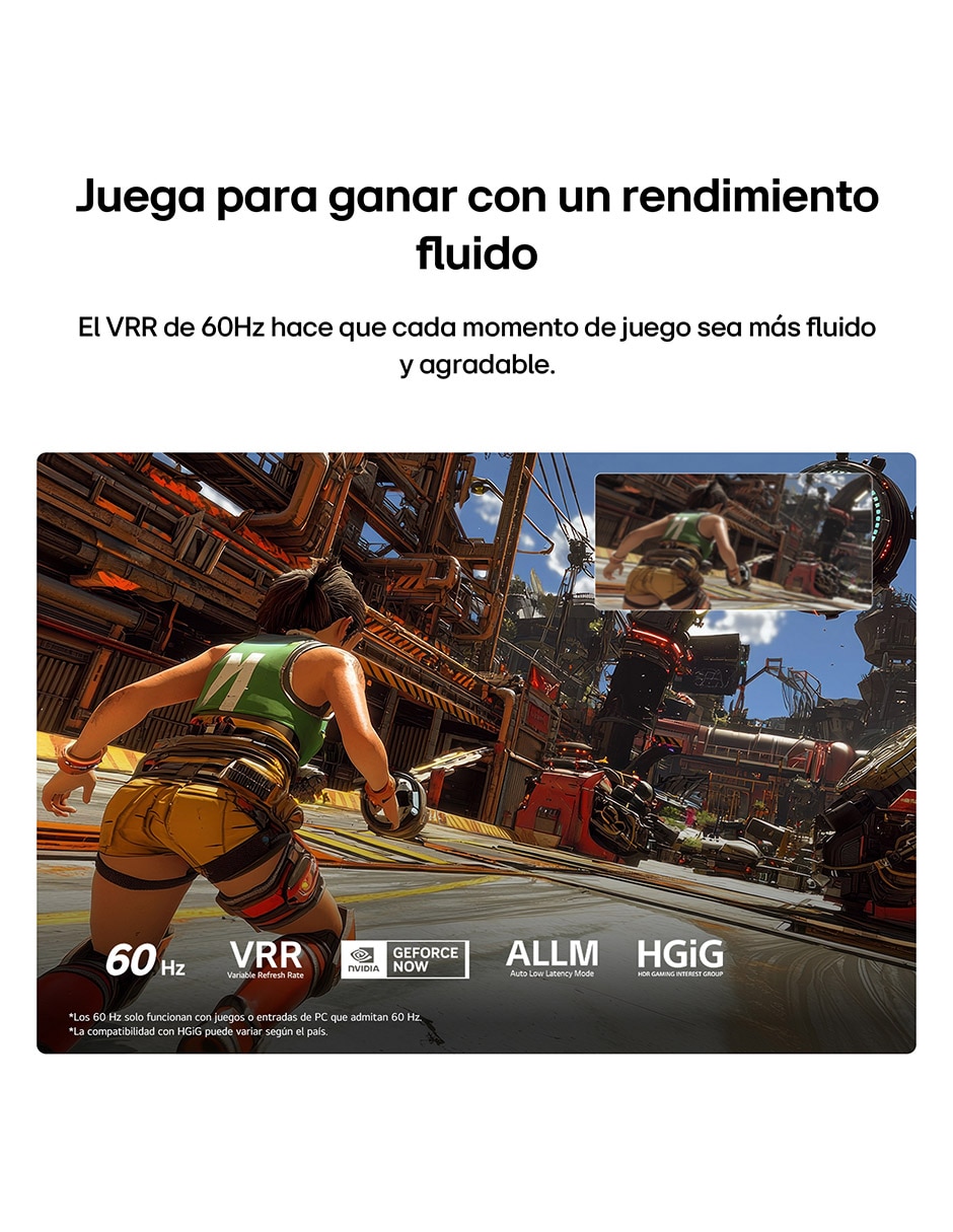 Pantalla qned de 4k/uhd 50qned71bsc con webos con ai webos