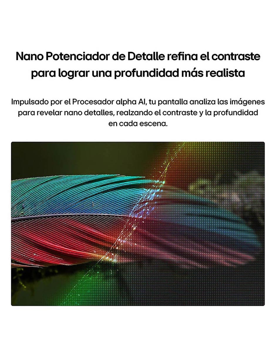 Pantalla smart TV NanoCell de 65 puadas 4K/UHD 65NU850BPSA con AI Webos 12