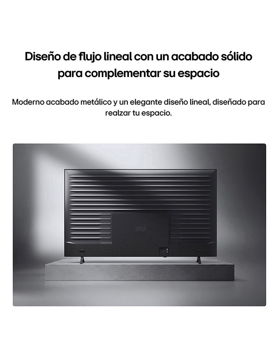 Pantalla smart TV NanoCell de 65 puadas 4K/UHD 65NU850BPSA con AI Webos 13