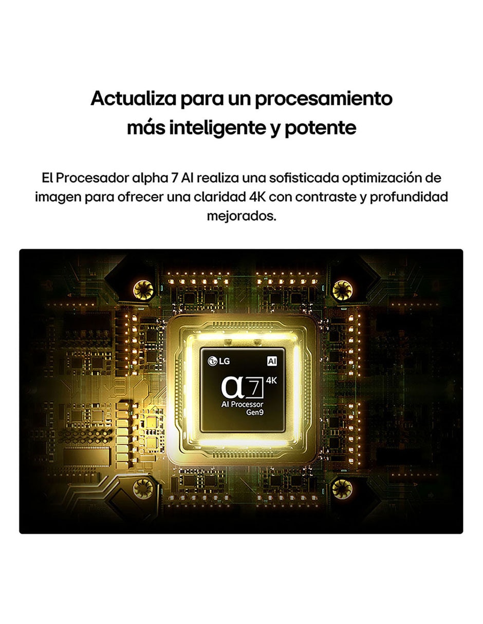 Pantalla smart TV NanoCell de 65 puadas 4K/UHD 65NU850BPSA con AI Webos Pantalla smart TV NanoCell de 65 puadas 4K/UHD 65NU850BPSA con AI Webos