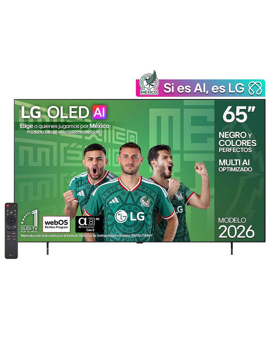 Pantalla OLED de 4K oled65b6psa con webos 1