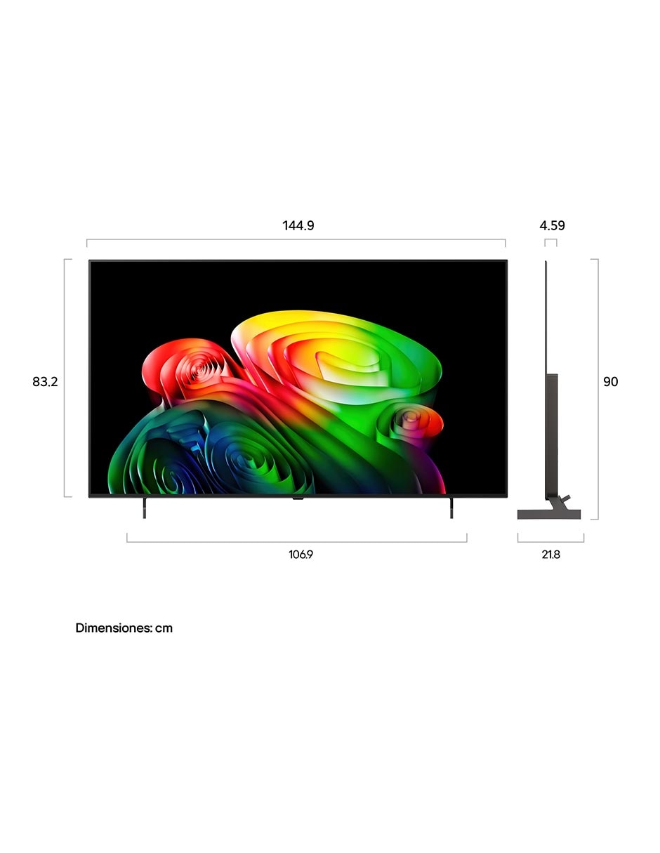 Pantalla OLED de 4K oled65b6psa con webos 13