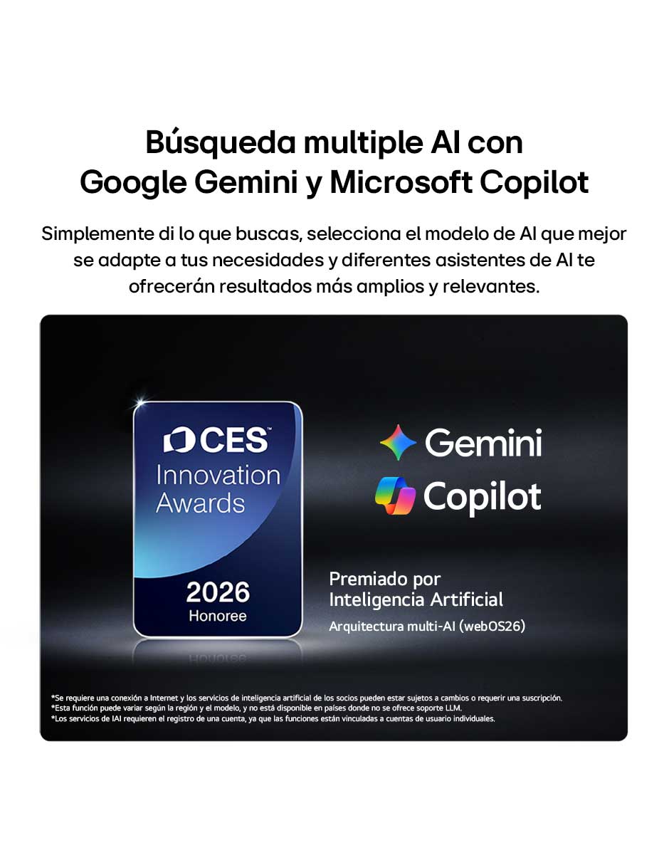 Pantalla OLED de 4K oled65b6psa con webos 7