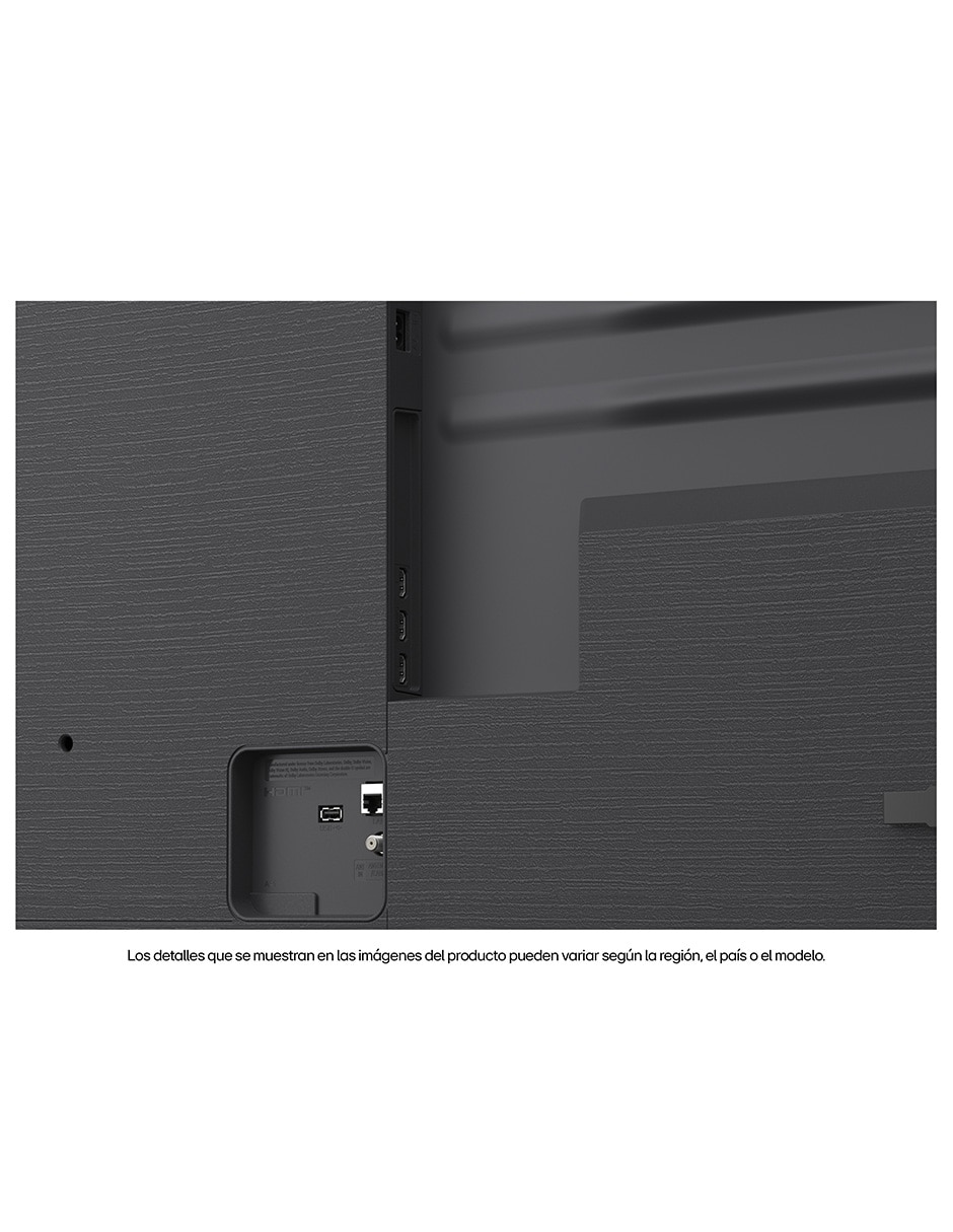 Pantalla  Lg nanocell de 85 pulgadas 4K/UHD 85NU850BPSA con AI webOS