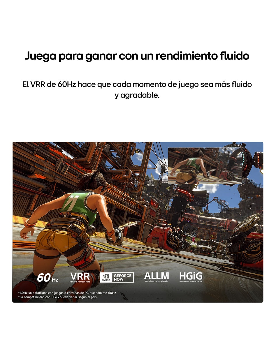 Pantalla  Lg nanocell de 85 pulgadas 4K/UHD 85NU850BPSA con AI webOS