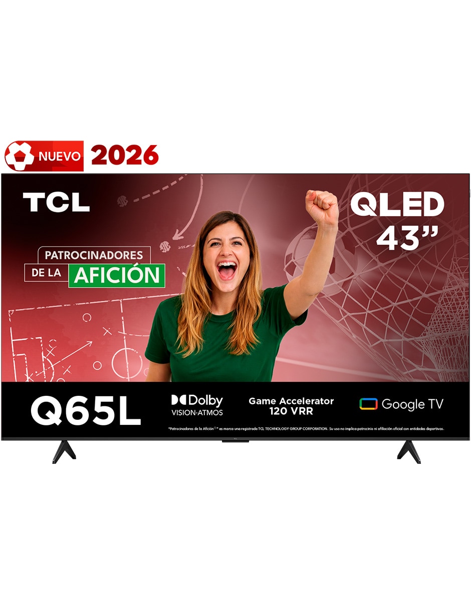 QLED de 4K/UHD 43Q65L con Google TV con No aplica QLED de 4K/UHD 43Q65L con Google TV con No aplica