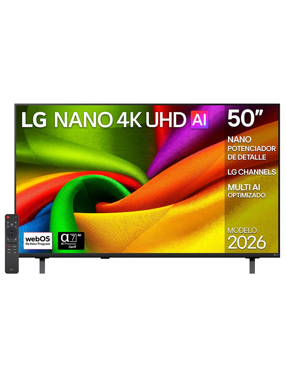 Pantalla Smart TV de 50 pulgadas Nano UHD de 4K/UHD 50NU855BPSA con WebOS con AI webOS Pantalla Smart TV de 50 pulgadas Nano UHD de 4K/UHD 50NU855BPSA con WebOS con AI webOS