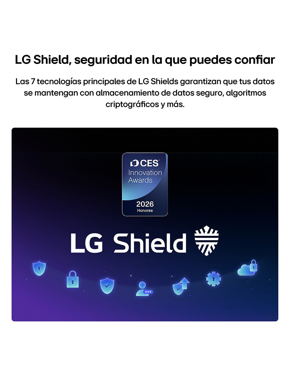 Pantalla Smart TV de 50 pulgadas Nano UHD de 4K/UHD 50NU855BPSA con WebOS con AI webOS 10