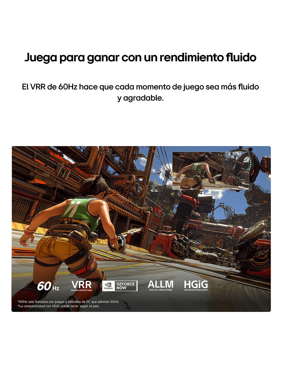 Pantalla Smart TV de 50 pulgadas Nano UHD de 4K/UHD 50NU855BPSA con WebOS con AI webOS 14