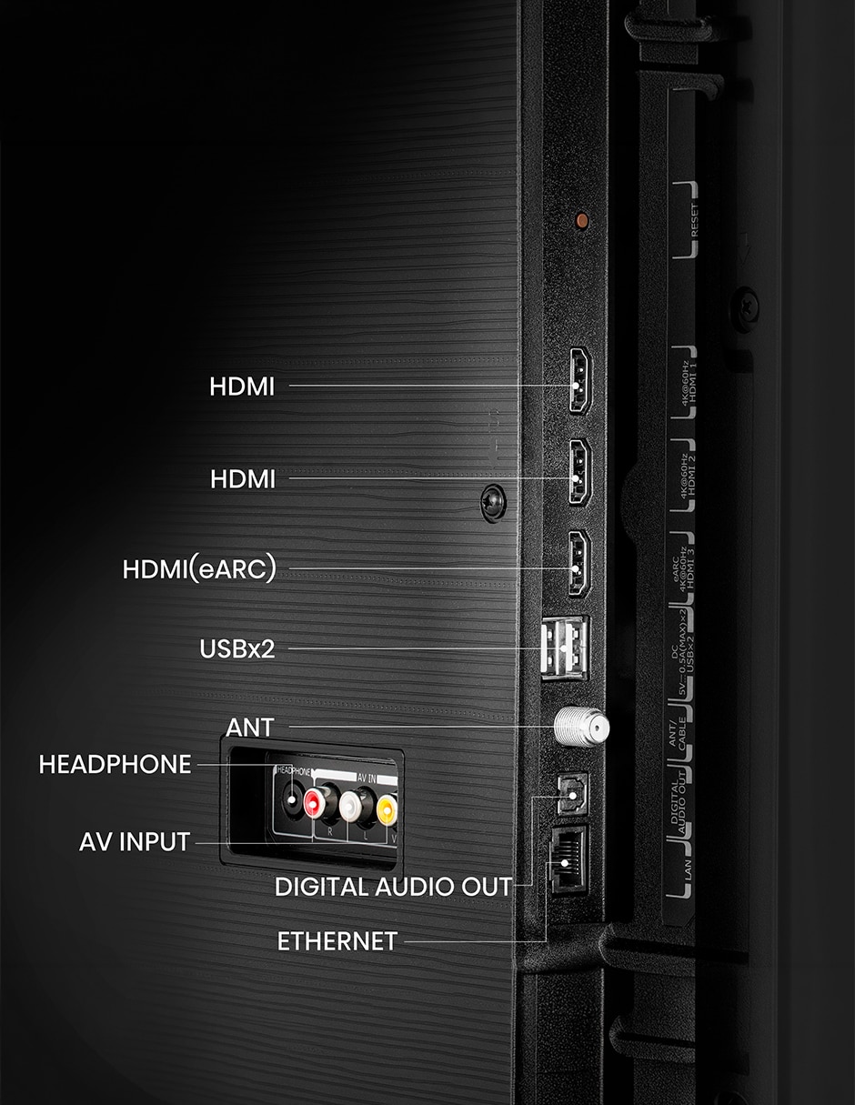 Pantalla led de 4k 55c350 con fire os con ai escalado a 4k 6