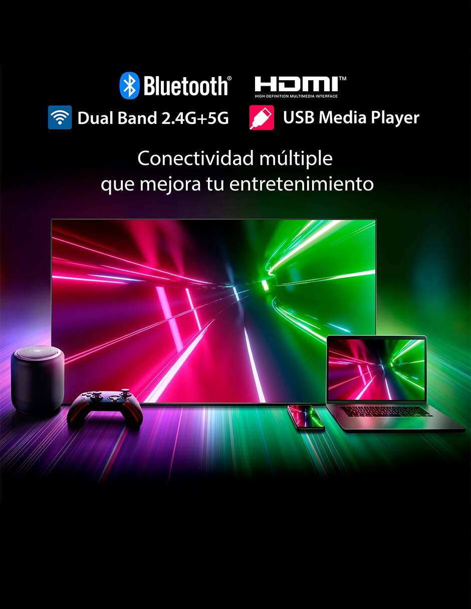 Pantalla led de 4k 55c350 con fire os con ai escalado a 4k 11