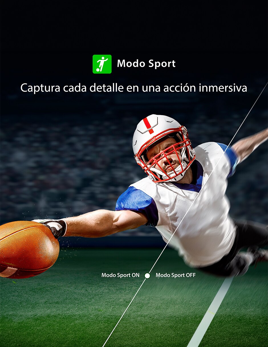 Pantalla led de 4k 55c350 con fire os con ai escalado a 4k 16